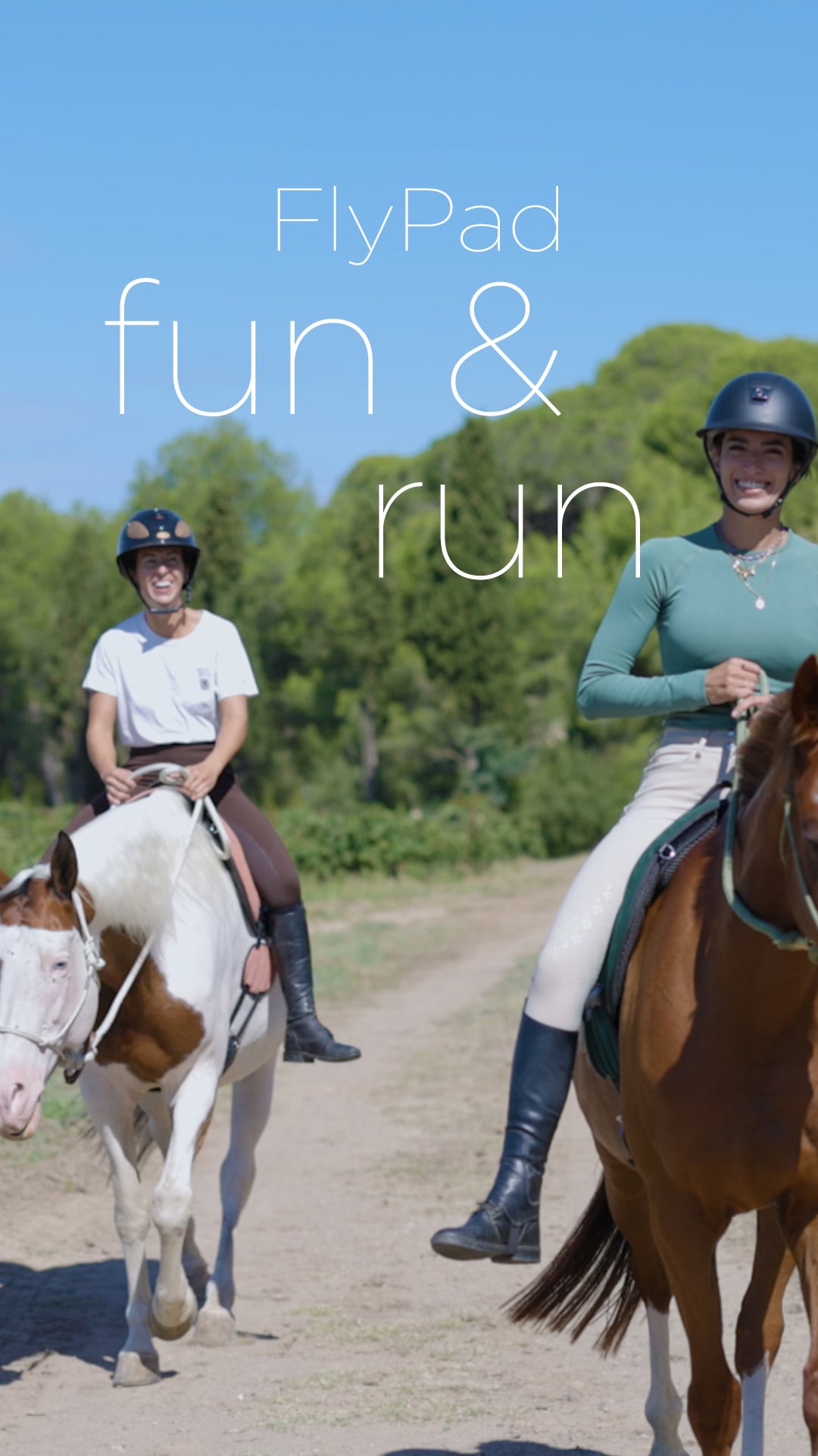 FlyPad® – Ergonomic bareback pad for sensitive backs